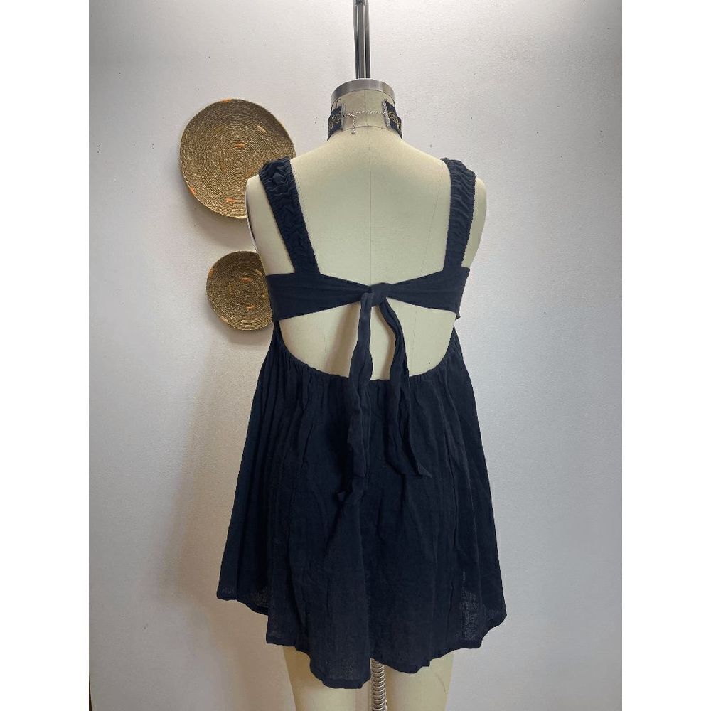 Free People Blissful Mini Dress - Black - Picture 3 of 3